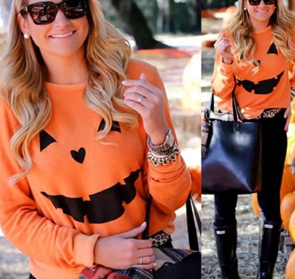 Halloween sweatshirt for ladies